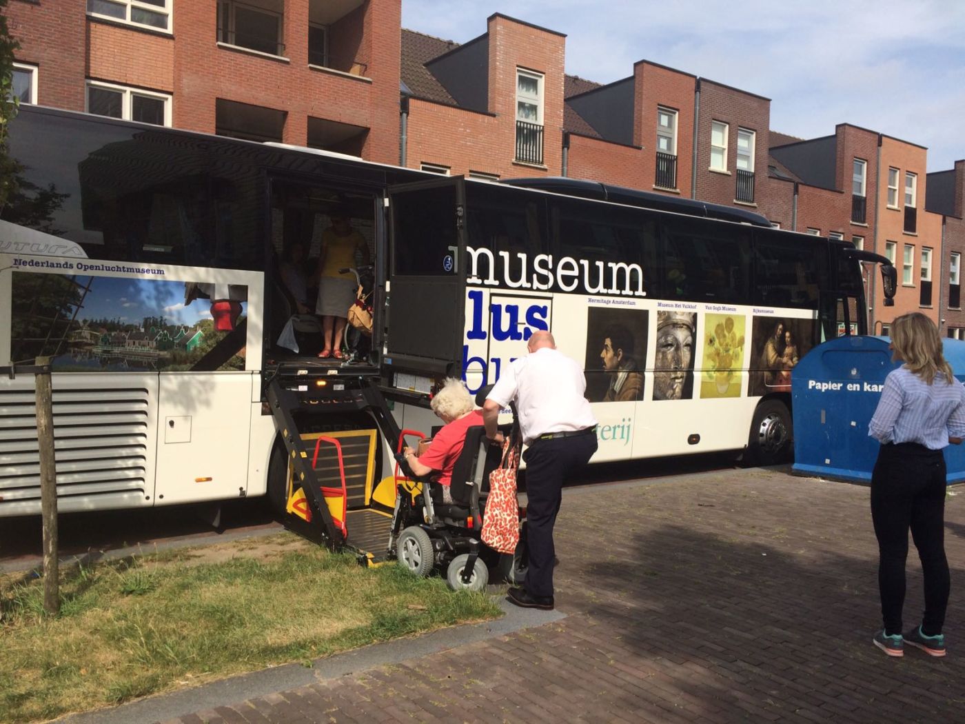 Met de museumplusbus op pad